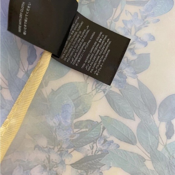 BEBE Limited Edition Spring Garden Colorful Beach Tote Bag Purse New - Picture 9 of 12